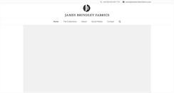 Desktop Screenshot of jamesbrindleyfabrics.com